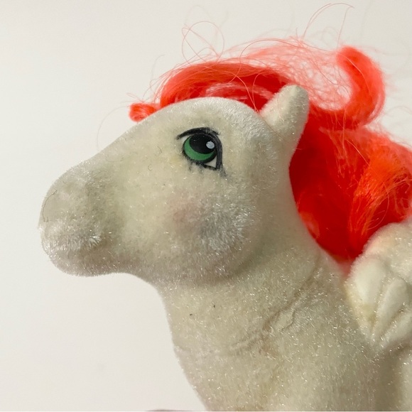 Vintage 1985 My Little Pony MLP G1 Paradise So Soft Flocked Paradise Palm Trees - Picture 15 of 16